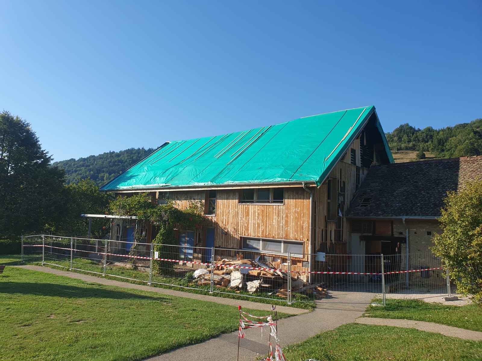 Espace enfance baché